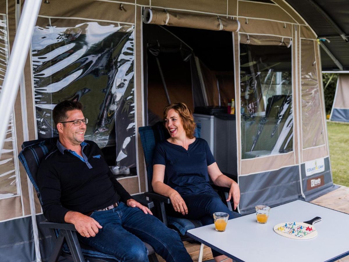 Nice Tent Lodge On A Campsite, Bordering The Forest, Luxembourg At 27 Km Medernach Екстериор снимка